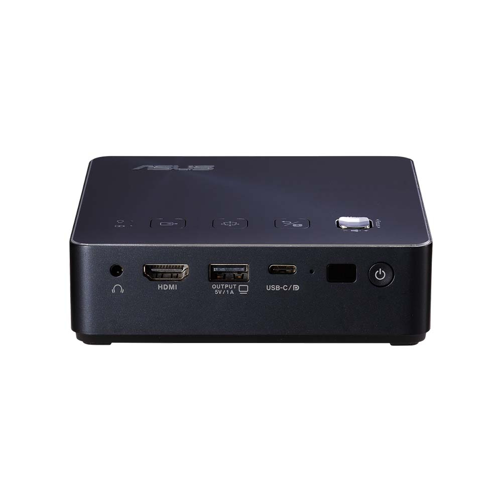 Asus S2 Navy USB-C Portable Led Projector, 720P (1280x720), 500 Lumens, Built-In 6000MAH Battery, Keystone Adjustment, Auto Focus, Wireless Projection, ASU-90LJ00C0