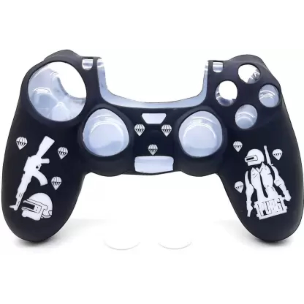PS4 Silicone Gel Protector Controller Skin Cover, PS4-GEL-BLACK