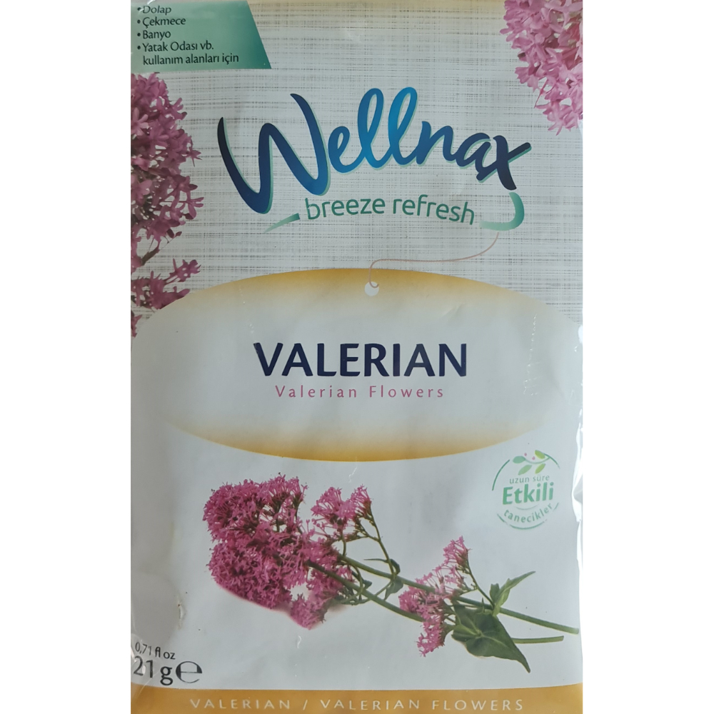 Wellnax Drawer And Cabinet Fragrance Valerian Flowers, TUR-VALERIAN