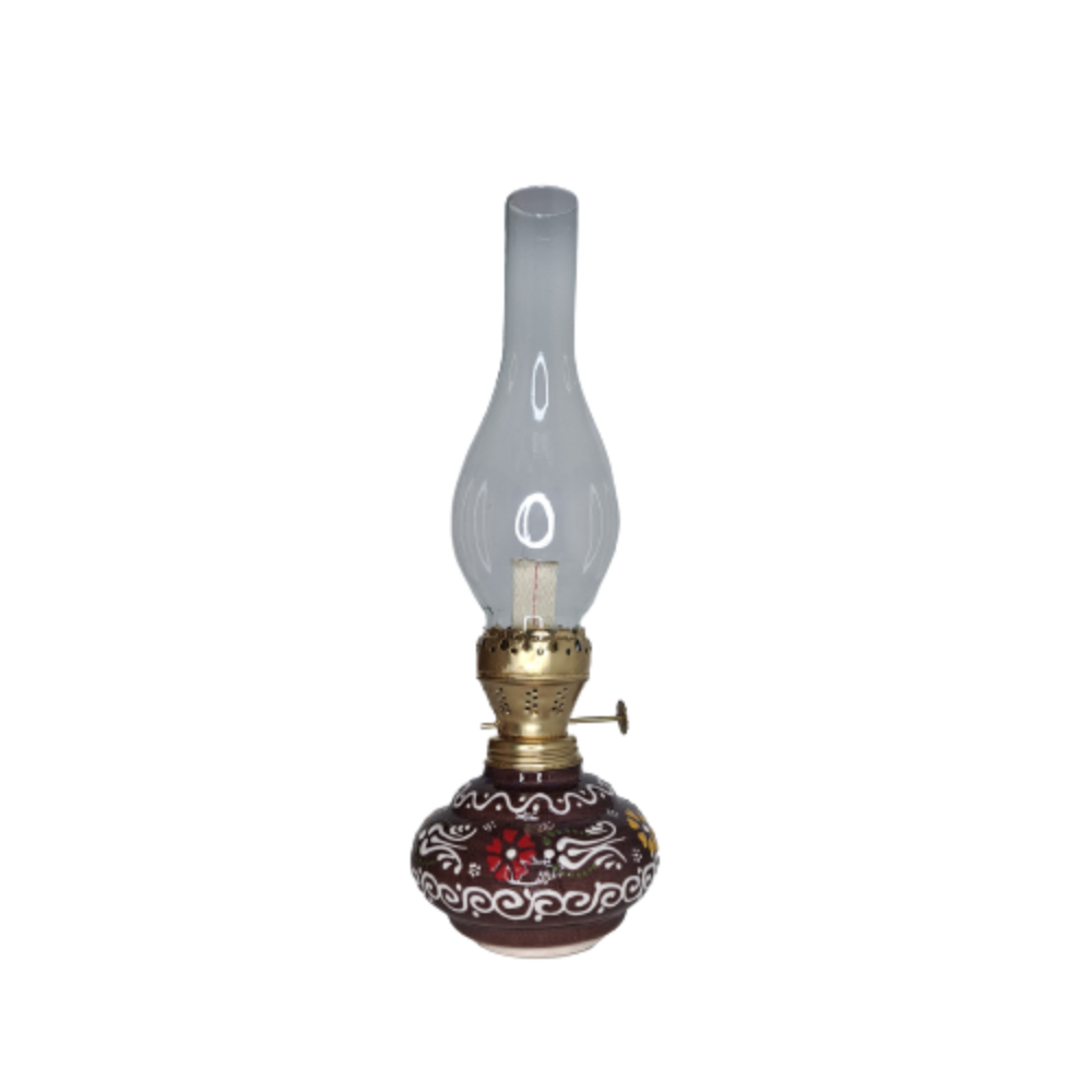 Ceramic Gas Lamp (Brown), TUR-FANUSBR