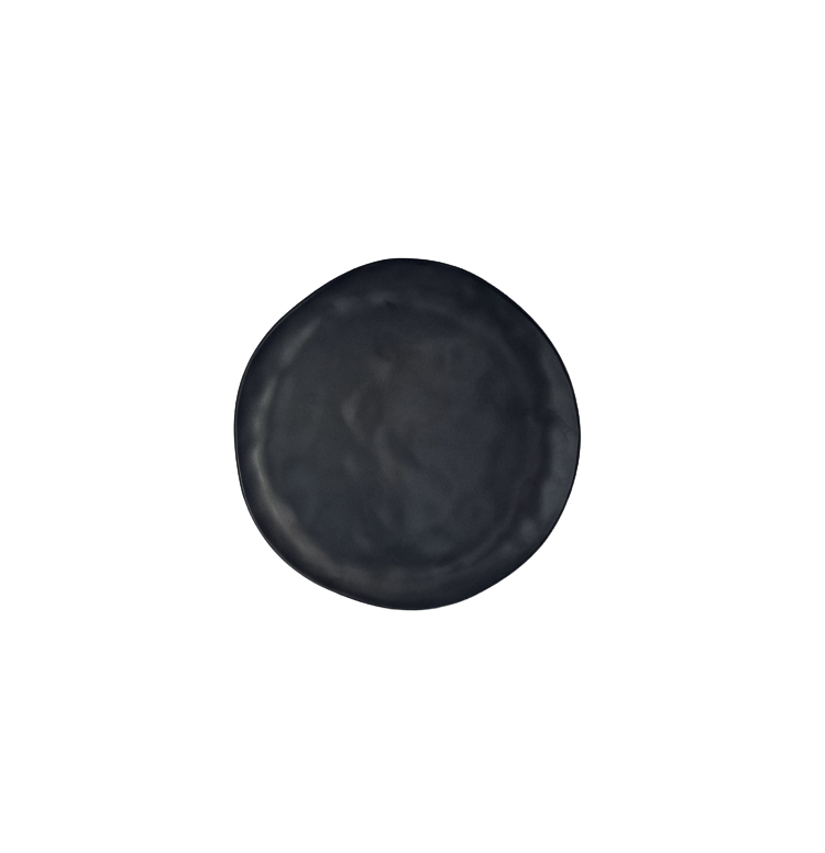 Keramika Serving Plate 26cm Black, TUR-26F956