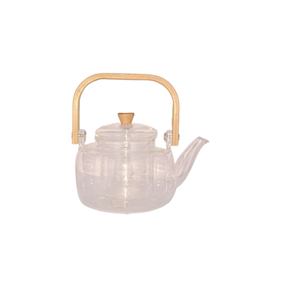 Tea Pot Glass Transparent, TUR-32CAM