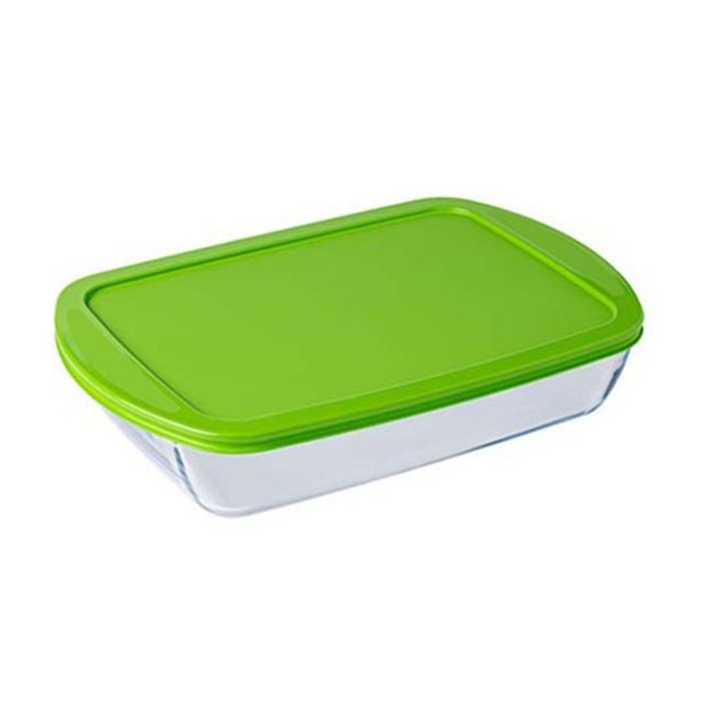 Pyrex Glass With LID 40x27cm, PYR-240P