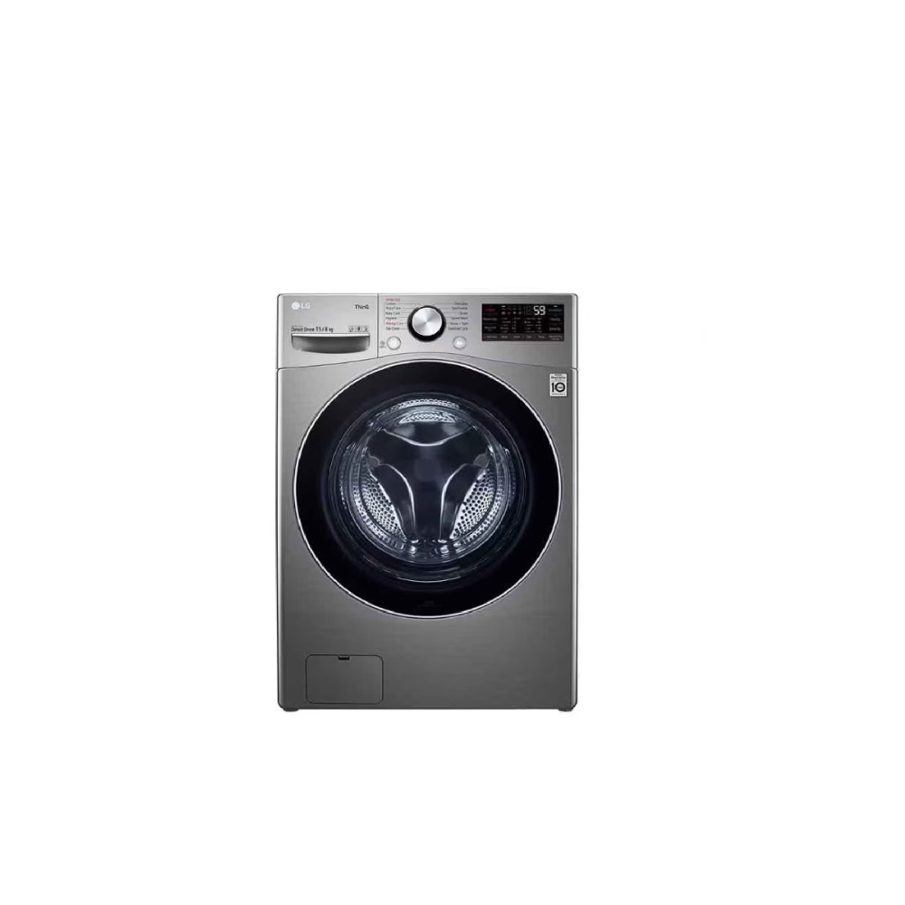 LG Washer & Dryer 15/8Kg With Ai Direct Drive, Steam, Silver Color, L.G-WDL91H62PN