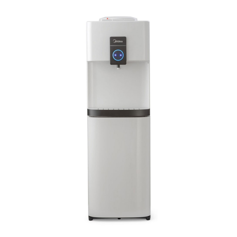 Midea Water Dispenser Hot & Cold, Faucet (3), Top Load Freezing Area 120W, White, YL2037S-B