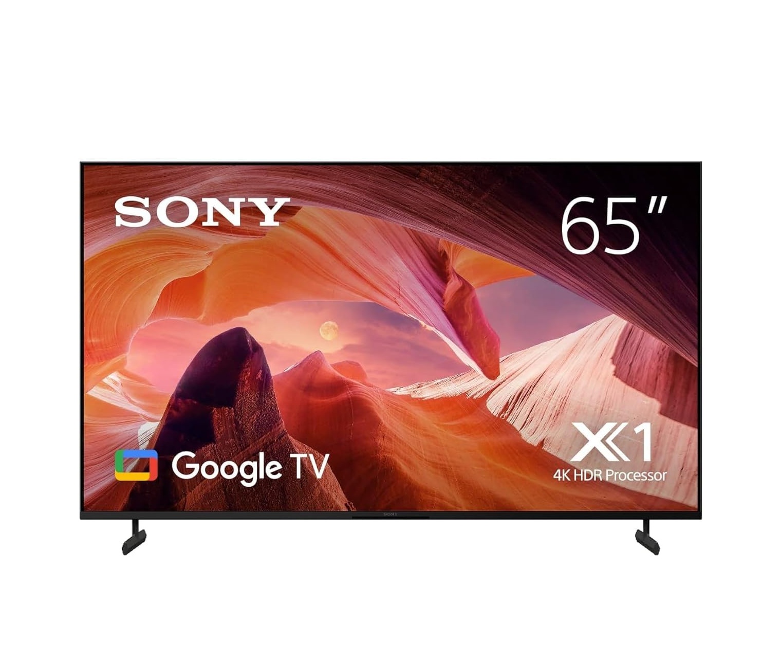 Sony Bravia 65-Inches 4K Ultra HD Smart LED Google TV, KD-65X80L