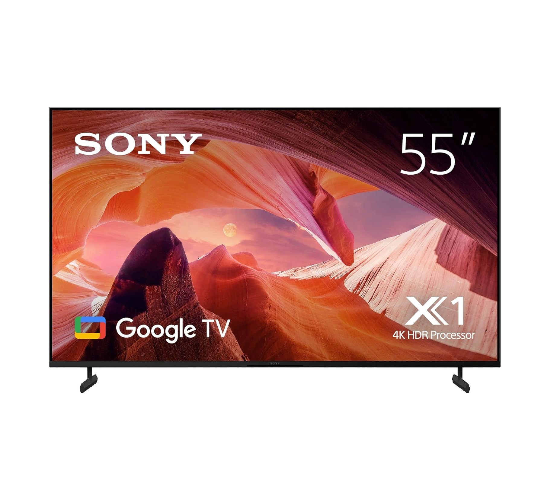 Sony Bravia 55-Inches 4K Ultra HD Smart LED Google TV, KD-55X80L