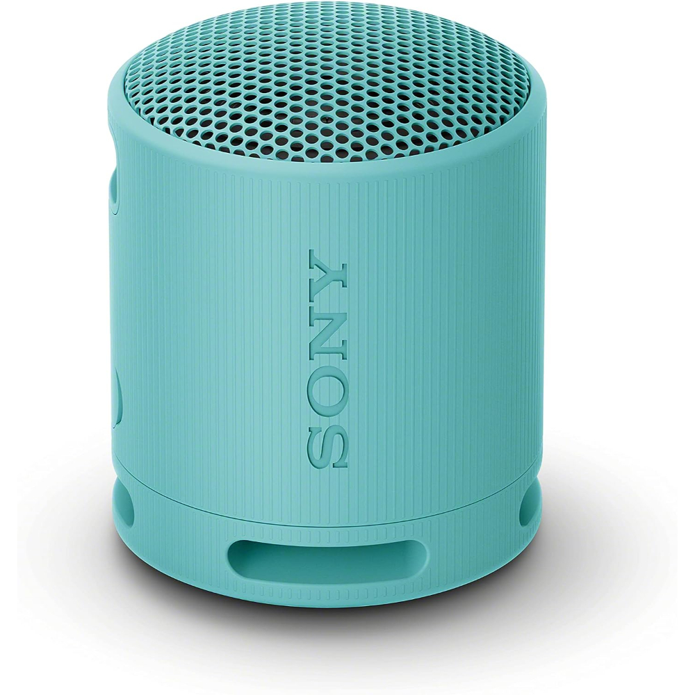 Sony Wireless Bluetooth Compact Travel Speaker, IP67, 16H Battery, Versatile Strap, and Hands-Free Calling, SRS-XBl00/LCE