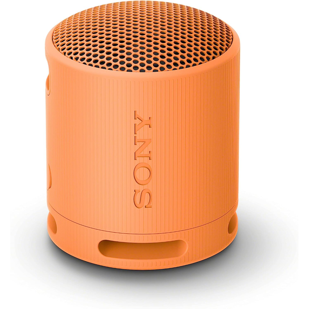 Sony Wireless Bluetooth Compact Travel Speaker, IP67, 16H Battery, Versatile Strap, and Hands-Free Calling, SRS-XBl00/DCE