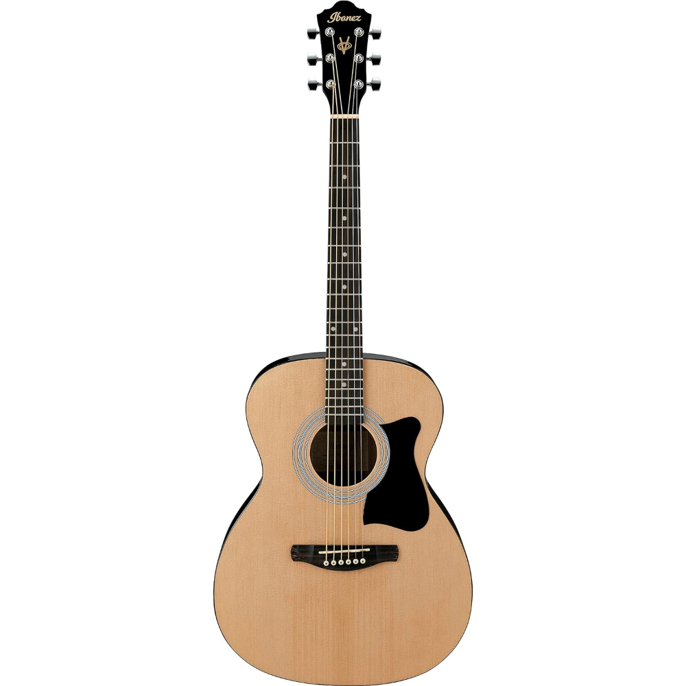 Ibanez Guitar, Concert-Body-Western Guitar With Agathis Body And Spruce Top, Acoustic Guitar Package Black Pickguard, RAG-VC50NJP