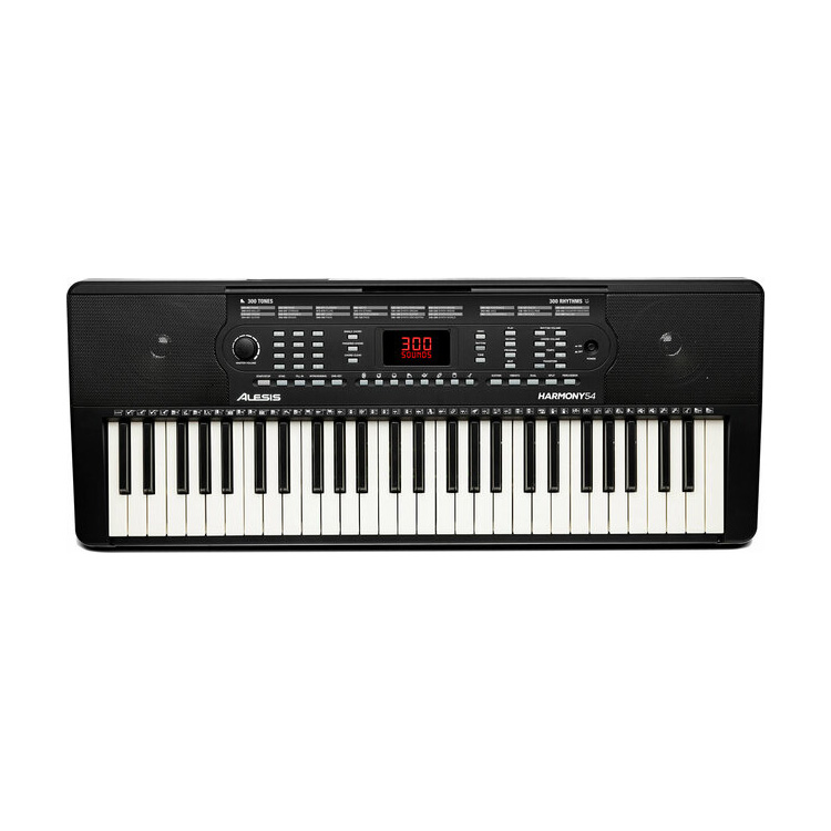 Alesis Harmony 54 54-Key Portable Arranger Keyboard, 54-Key Keyboard With 300 Sounds, 300 Rhythms, 40 Demo Songs, Built-In Speakers, And Microphone, RAG-HARMONY54