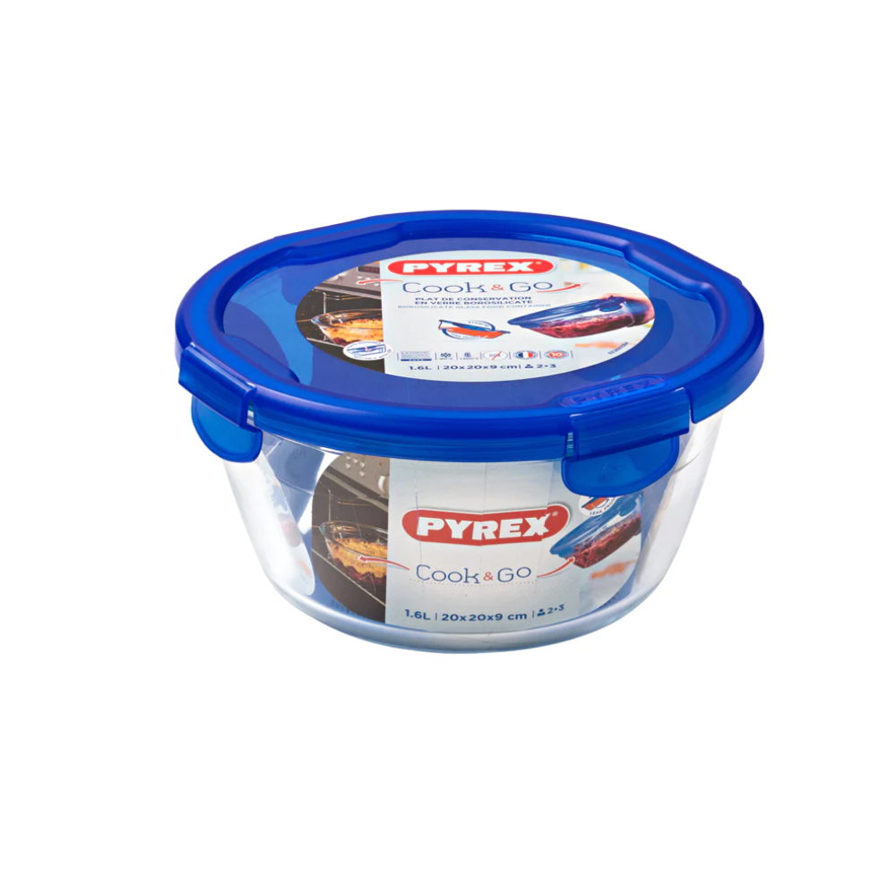 Pyrex Cook & Go Round Dish 1.6L, PYR-288PG00