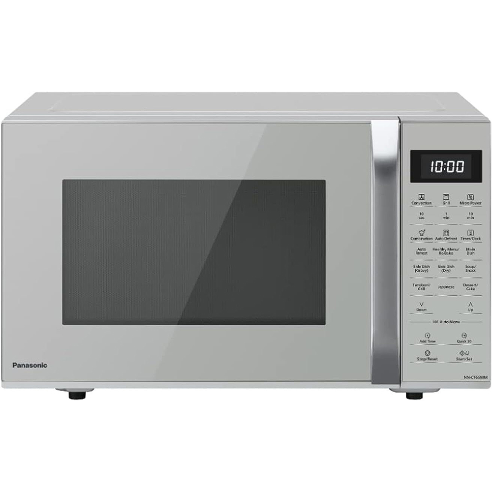 Panasonic 27L 4-In-1 Convection Microwave Oven, Nn-Ct65, Silver With Healthy Air Fryer, NN-CT65