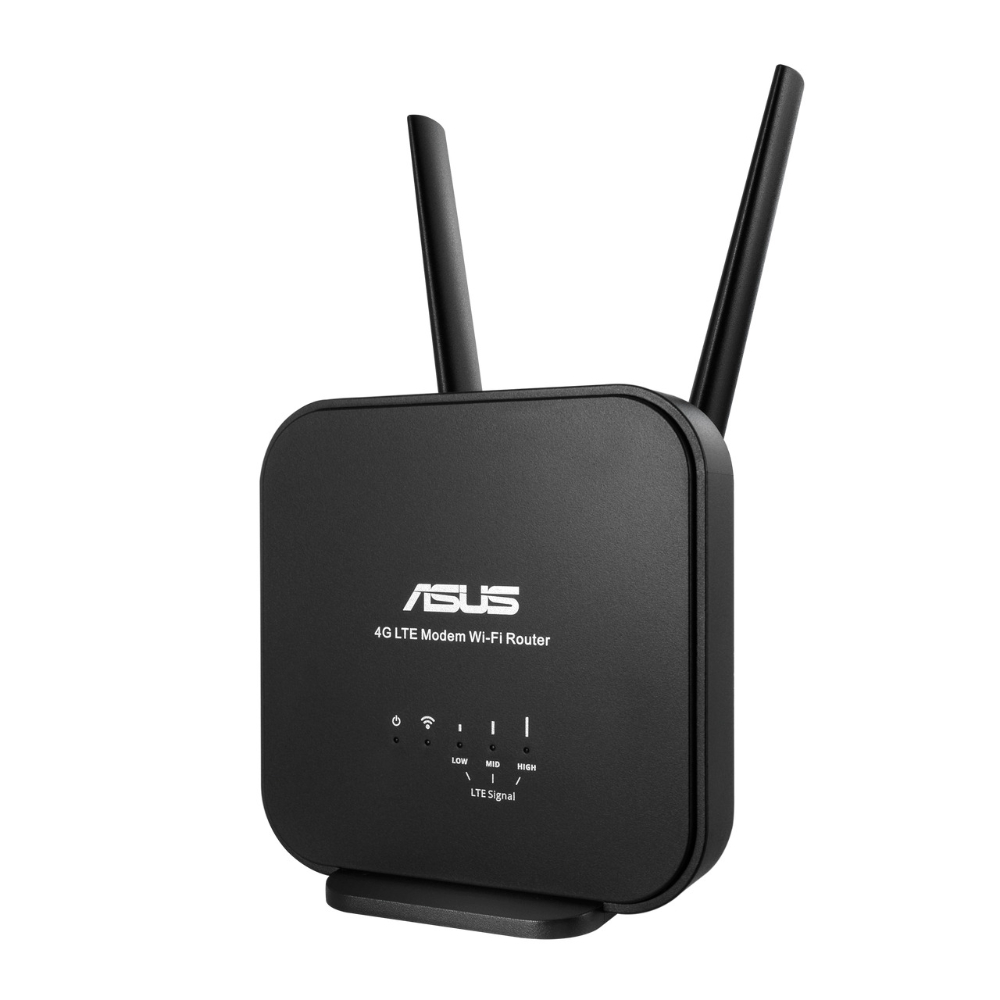 Asus 4G-N12-B1 Wireless-N300 LTE Modem Router, 90IG0570-BM3200