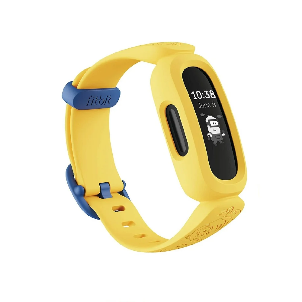 Fitbit Ace 3 YELLOW Activity Tracker For Kids 6+, FB419BKBYW