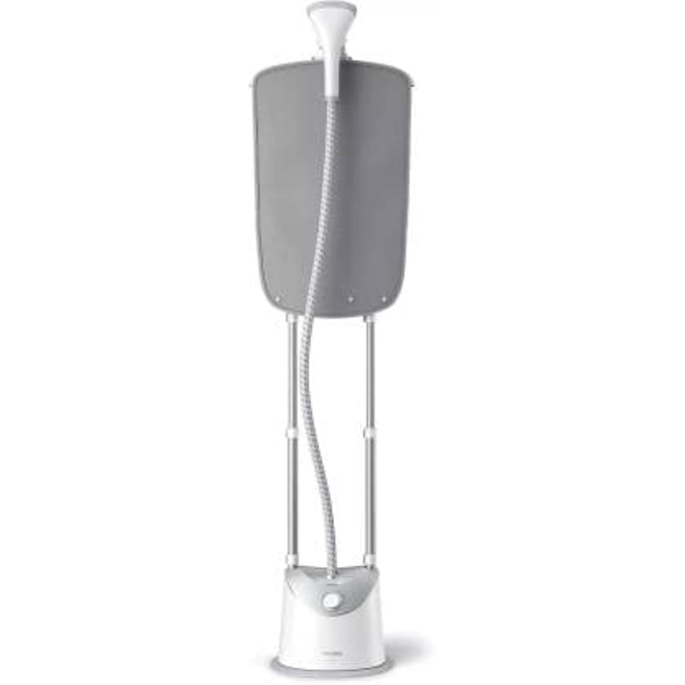 Philips Garment Steamer 1800W, Steam (Cont) 35 G/Min, Water Tank 1.4L, Adjustable Pole, Style Mat, Glove, 3 Variable Steam Levels, Easy Rise Discaling, GC487