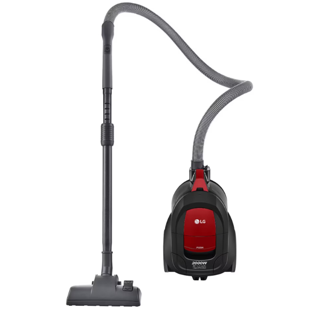 Lg Bagless Vacuum Cleaner, 1.3 Liter Dust Capacity, Long Lasting Suction Power, 2000W, Red, L.G-VC5420NNTR