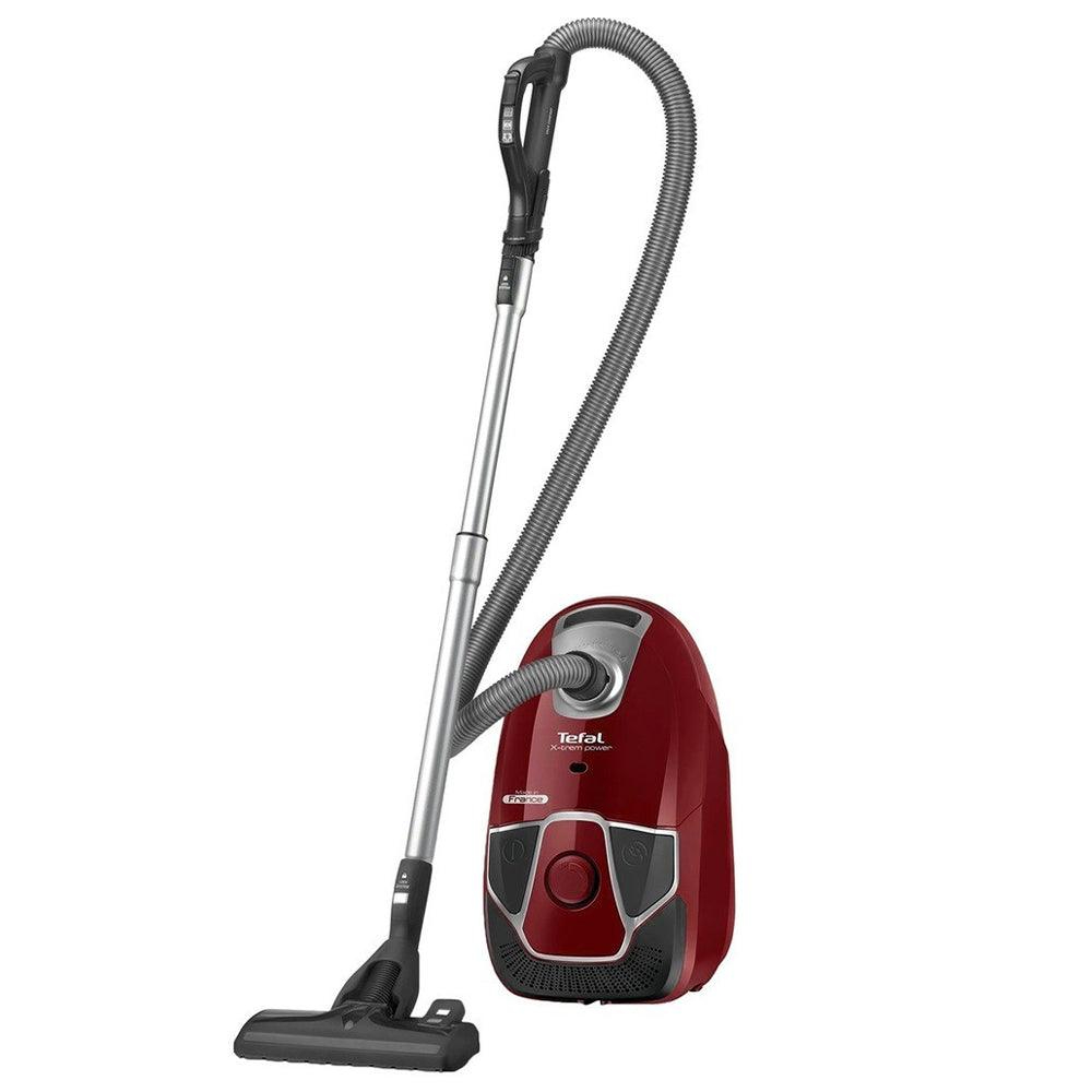 Tefal Canist Vacuum Bagged X-Trem Power 4A - Ruby Red-Black, TEF-TW6843EA