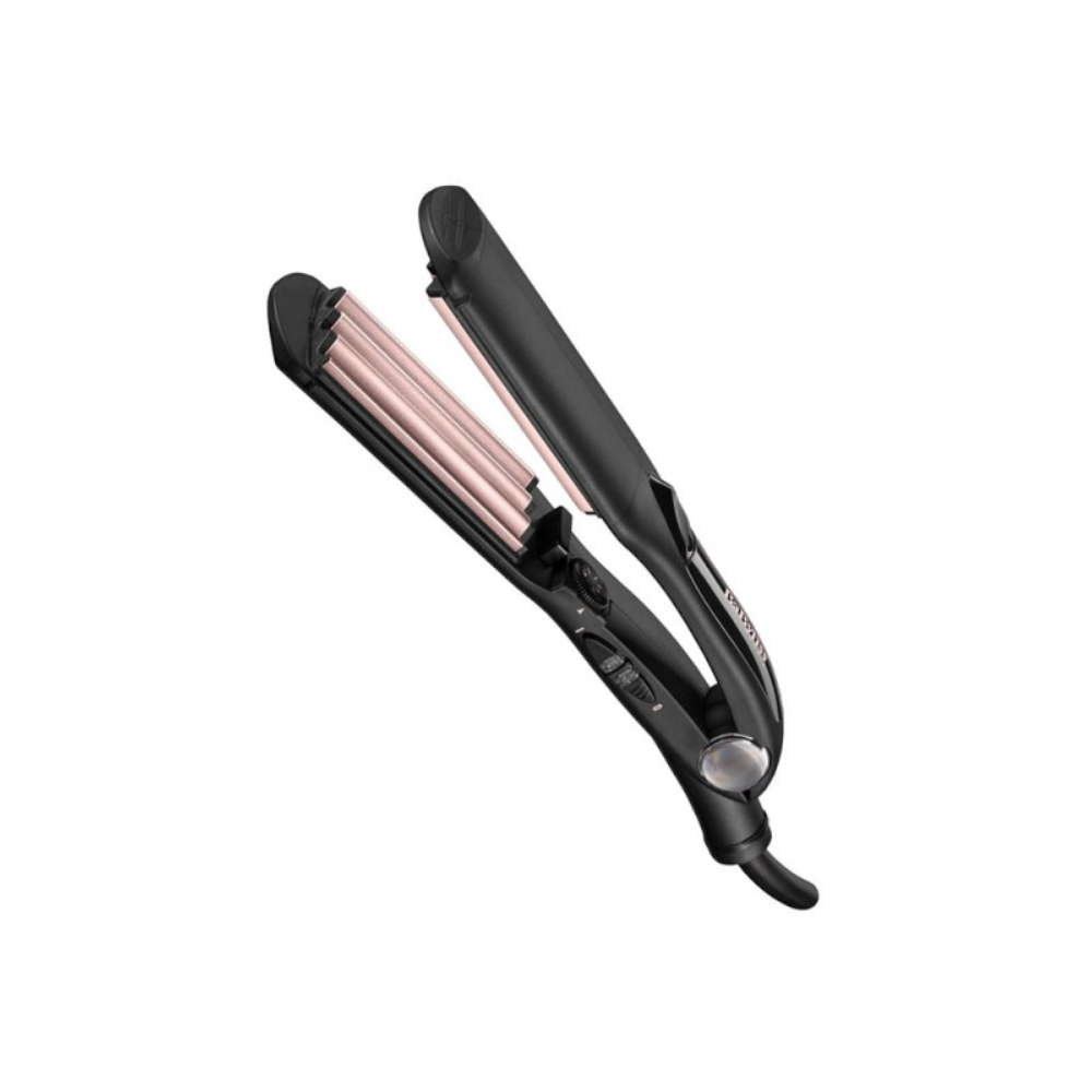 Babyliss Crimper, Tourmaline-Ceramic Crimping Plates, Heats Up To 210C, 10 Heat Settngs, Fast Heat Up, On/Off Button, Cool Tips, Auto Shut Off After 72Min, Swivel Cord, BAB-2165E