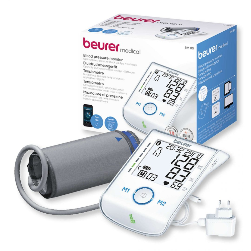 Beurer Upper Arm Blood Pressure Monitor, BEUR-BM85