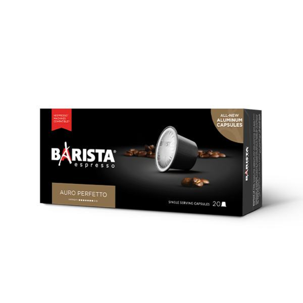 Barista Capsules Box Auro Perfetto 20x6G (20Pcs), BAR-CAP00001
