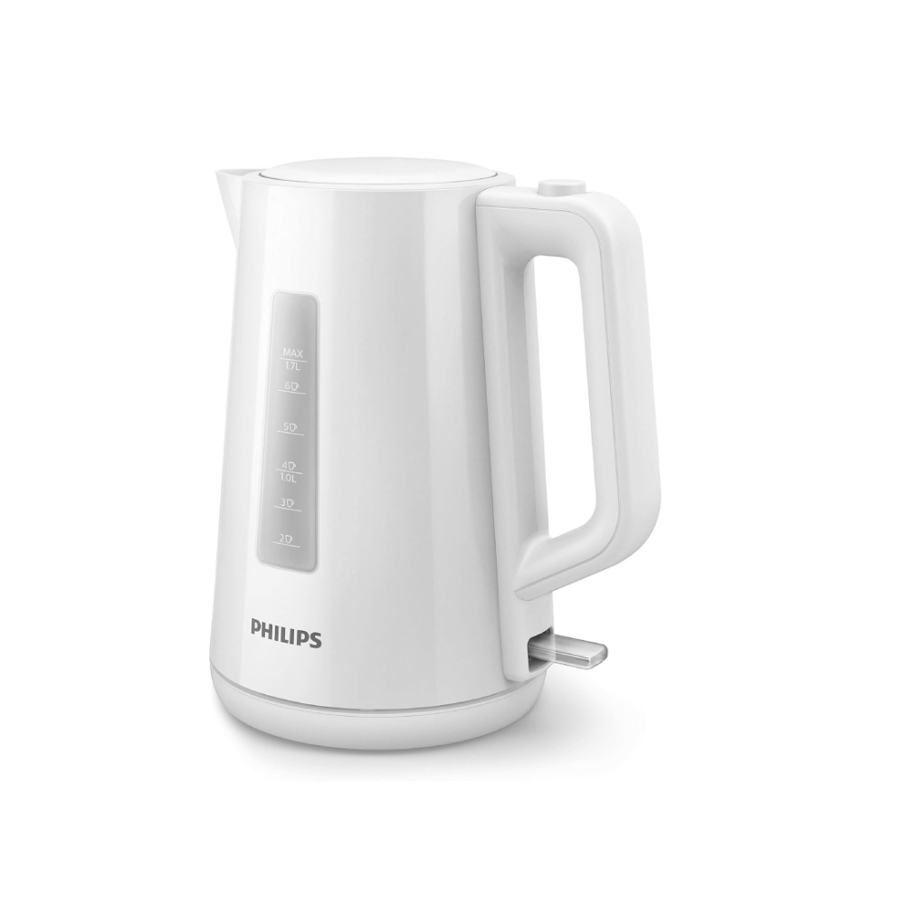 Philips Kettke 1.7 L 2200W, Cup Indicator Concealed Heat Element, Push Button Large Opening LID, Plastic Body, HD9318/01