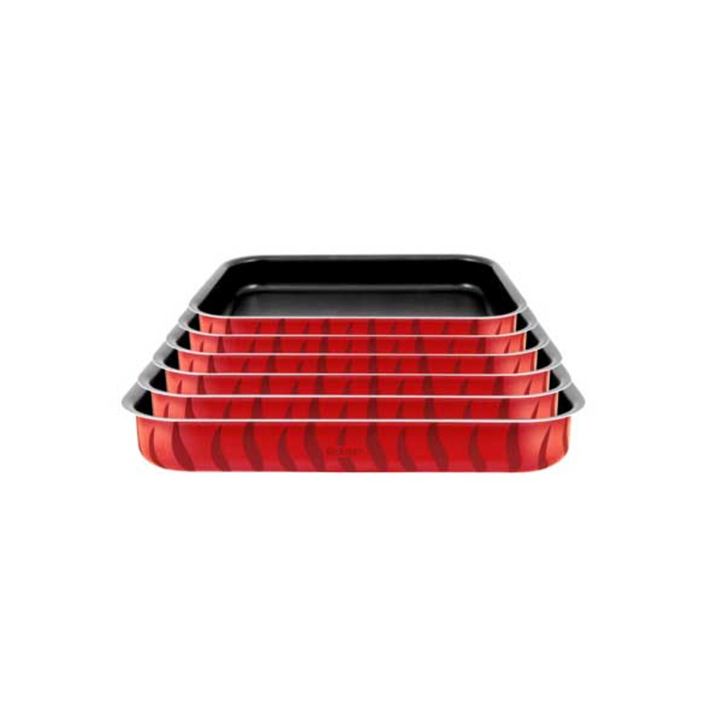 Tefal Tempo Flame Ovenware - Set 6 Oven Dishes, TEF-J5715682