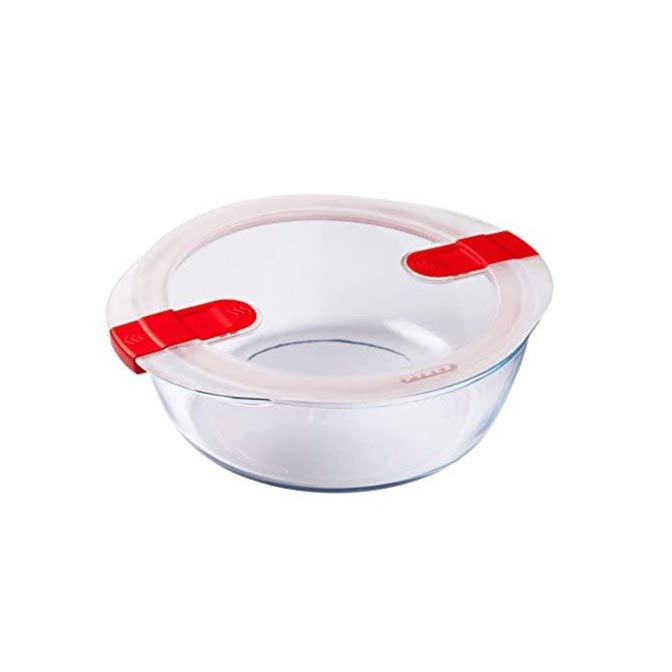 Pyrex Microwavable Glass Storage Container 1 L, 207PH00
