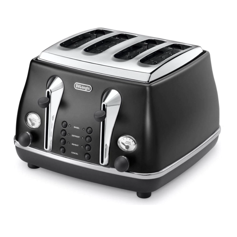 Delonghi Icona Toaster, DKTCO4003BK