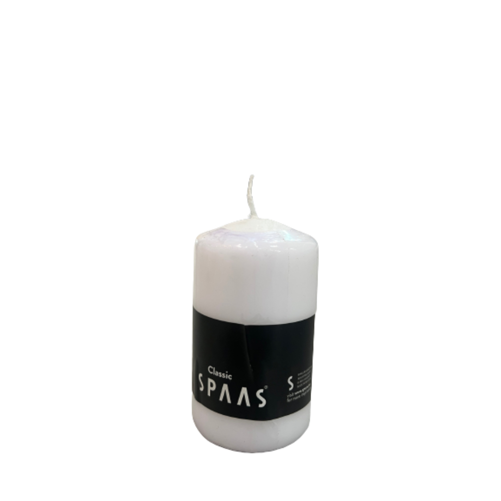 Candle Spaas Cyl 60x100 Blanc, 053001-001
