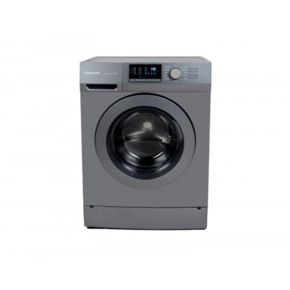Panasonic 8KG Front Load Washer 1200RPM Silver, NA128XB1LAS